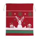 Sac avec cordon motifs de Noël - Image 2