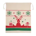 Sac avec cordon motifs de Noël - Image 4