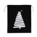 Baumwolltas mit Kordelzug Tannenbaum-Motiv - Bild 3