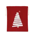 Baumwolltas mit Kordelzug Tannenbaum-Motiv - Bild 4