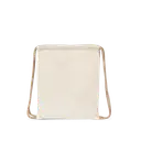 Kleiner Rucksack aus recyceltem Material mit Kordelzug - Größe - Bild 6