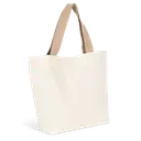 Grand sac shopping recyclé à fond plat - Image 9