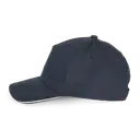 Cap with Contrasting Sandwich - 5 Panels - Image 23