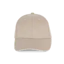 Cap met contrasterende sandwich - 6 panelen - Afbeelding 9