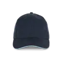 Cap met contrasterende sandwich - 6 panelen - Afbeelding 27