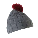 Mütze mit Pompon und Umschlag - Bild 8