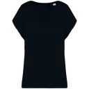 Eco-friendly loose T-shirt with V-neck - Image 10