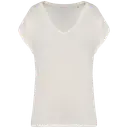Eco-friendly loose T-shirt with V-neck - Image 16