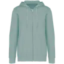 Ökologisches Hoodie Sweatshirt mit Reißverschluss French Terry - Bild 14
