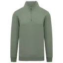 Ökologischer Sweatshirt mit Stehkragen und Reißverschluss - Bild 18