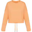 Nachhaltiger oversized Crop-Pullover mit Rundhalsausschnitt - Bild 7