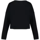 Nachhaltiger oversized Crop-Pullover mit Rundhalsausschnitt - Bild 11