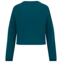 Nachhaltiger oversized Crop-Pullover mit Rundhalsausschnitt - Bild 20