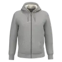 Ökologischer Sweatshirt mit Reißverschluss und Sherpa-Futter - Bild 16