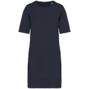 Ökologisch gewaschene T-Shirt Kleid - Bild 7