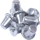 Pack mit 100 konischen Aluminium-Stollen - Bild 2