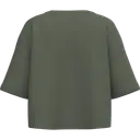 Crop sweatshirt with short sleeves and round neck - Image 23