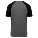 Two-tone sport triblend t-shirt with short sleeves - Image 14