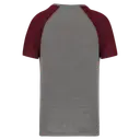 Two-tone sport triblend t-shirt with short sleeves - Image 26
