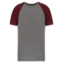 Two-tone sport triblend t-shirt with short sleeves - Image 25