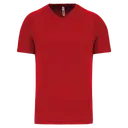 Sport T-Shirt mit kurzen Ärmeln V-Ausschnitt - Bild 31
