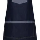 Denim Bib Apron "Domain" - Image 6