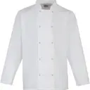 Long Sleeve Kitchen Jacket with Snap Buttons - Image 7
