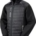 Veste softshell rembourrée black compass recyclée - Image 8