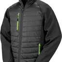 Veste softshell rembourrée black compass recyclée - Image 10