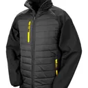 Veste softshell rembourrée black compass recyclée - Image 14