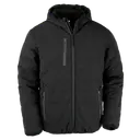 Gerecycelte schwarze Kompass-Steppjacke - Bild 7