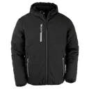 Gerecycelte schwarze Kompass-Steppjacke - Bild 2