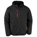 Gerecycelte schwarze Kompass-Steppjacke - Bild 5