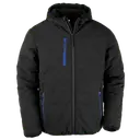 Gerecycelte schwarze Kompass-Steppjacke - Bild 6