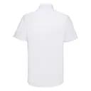 Fitted short-sleeve oxford shirt - Image 13