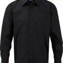 Long Sleeve Polycotton Poplin Shirt - Image 3