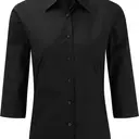 Fitted shirt with 3/4 sleeves - Image 4