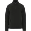Sweatshirt 1/4 Zip mit fallenden Schultern aus Sherpa - Bild 11