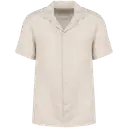Linen Bowling Collar Shirt - Image 8