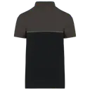 Two-tone eco-friendly polo with short sleeves - Image 13