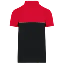 Two-tone eco-friendly polo with short sleeves - Image 22