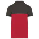 Two-tone eco-friendly polo with short sleeves - Image 34