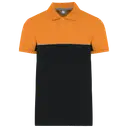 Two-tone eco-friendly polo with short sleeves - Image 18