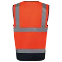 Recycled High Visibility Safety Vest with Zip - Image 18