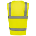 Recycled High Visibility Safety Vest with Zip - Image 21