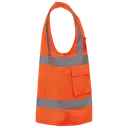 Recycled High Visibility Safety Vest with Zip - Image 16