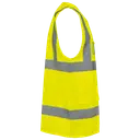 Recycled High Visibility Safety Vest with Zip - Image 22