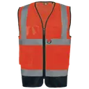 Recycled High Visibility Safety Vest with Zip - Image 17
