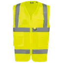 Recycled High Visibility Safety Vest with Zip - Image 20