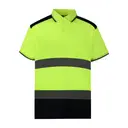 Bicolor high visibility polo - Image 10